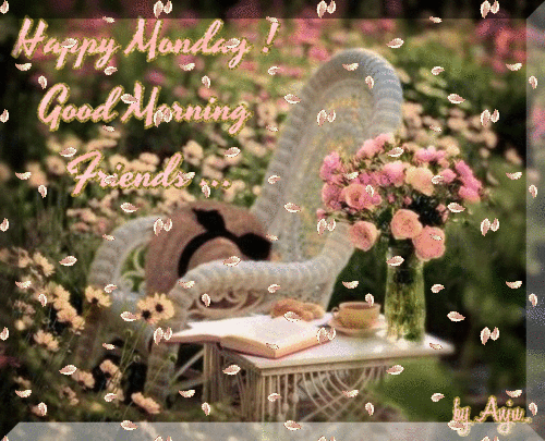 Happy Monday!  Good Morning Friends...