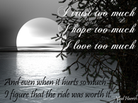 Too much