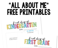 Back To School Printables