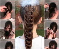 DIY Knotted Ponytail Hairstyle Tutorial