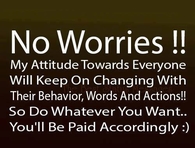 No Worries