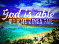 God is able