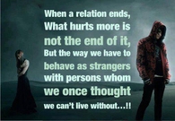 when a relationship ends
