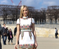 Mini Dress with Colorful Pattern