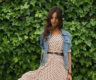 Summer Dress with Denim Jacket