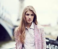 Printed Shorts & Blazer Summer Outfit