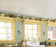 Cheery Farmhouse Kitchen