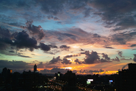 Pastel skies