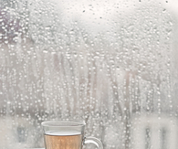Tea and raindrops