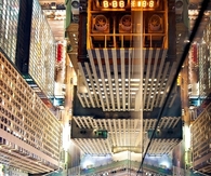 Reflection from above