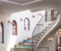 Spanish style staircase