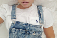 Denim overalls