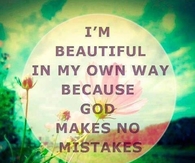 I am beautiful