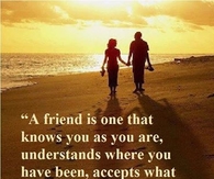 a friend