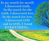 My search for myself
