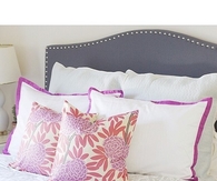 Floral pillows