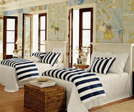 Nautical themed bedroom