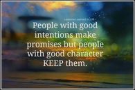 people with good character