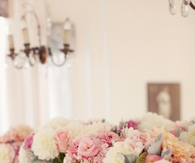 Flowers on the mantel