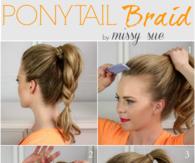 DIY Ponytail Braid