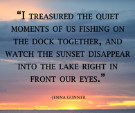 Magic moments by the lake