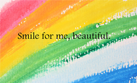 smile for me