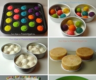 DIY Polka Dot Cake