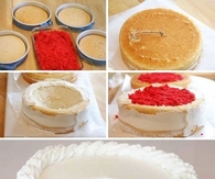 DIY Surprise Heart Cake
