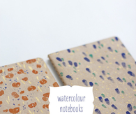 DIY Watercolor Notebooks