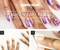 DIY Garden Party Manicure