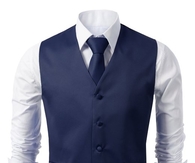 3 Pieces Set Solid Formal Tuxedo Vest Set $19.99 (XS~5XL Size Available)