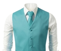 3 Pieces Set Solid Formal Tuxedo Vest Set $19.99 (XS~5XL Size Available)