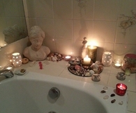 Romantic bath