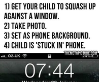 Kids stuck in the phone