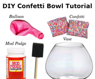 DIY Confetti Bowl