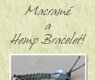 DIY Macrame Hemp Bracelet