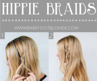 DIY Hippie Braids