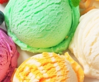 Colorful sherbert