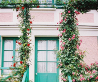 Turquoise door