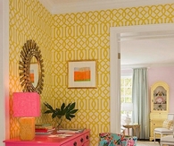 Yellow wallpaper