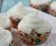Rice Krispie Treat Cupcakes
