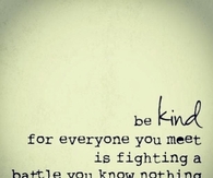 Be Kind