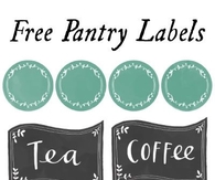 Free Pantry Lables