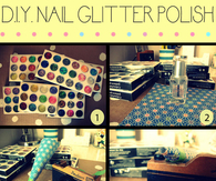 DIY Glitter Polish