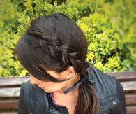 braid ponytail