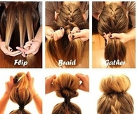 high bun