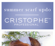 DIY Summer Scarf Updo