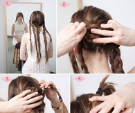 Diy Braided Bun