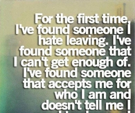 For the first time