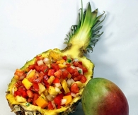 Pineapple Mango Pico de Gallo Salsa